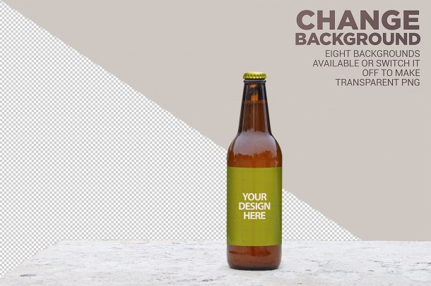 6 50 cl Garage Beer Mockup (1820)